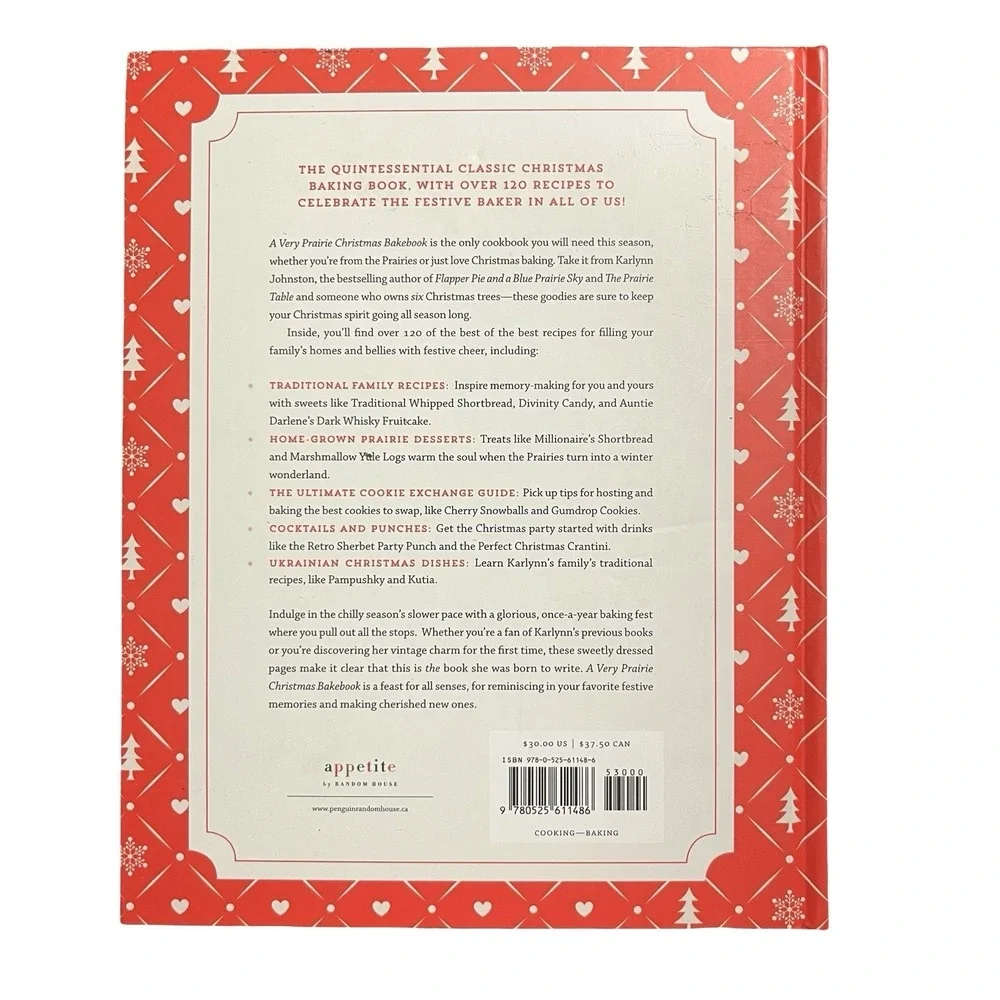 A Very Prairie Christmas Bakebook: Cookies, Candies, Cakes & More …‎ LIKE NEW
